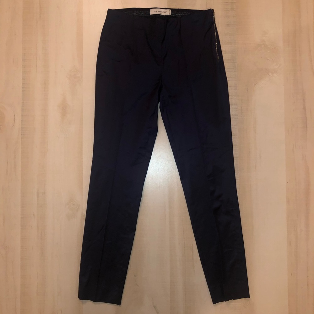 VIA MASINI 80 Firenze Trouser Dress Pants Sz US 2